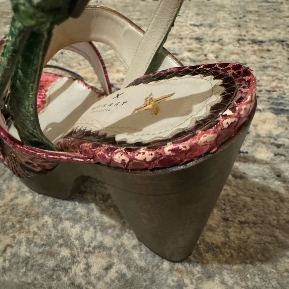 Colorful metallic python sandals - Picture 9 of 9